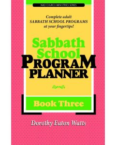 Sabbath School Program Planner, Book 3