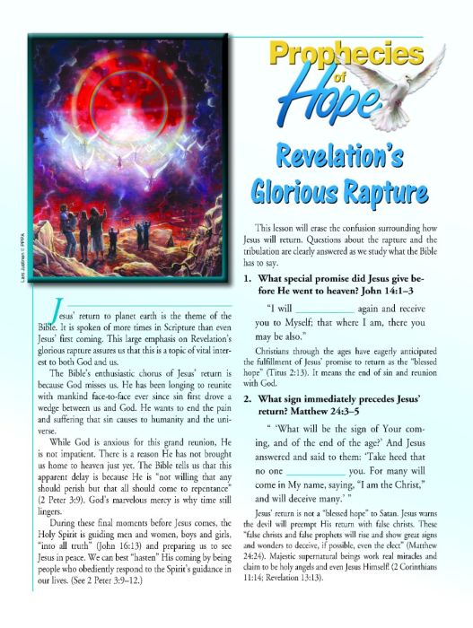 Prophecies of Hope Prophecies of Hope