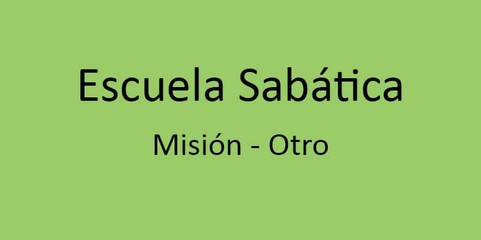 misión - otro