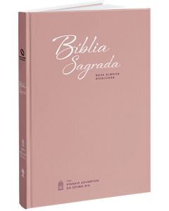 Bíblia com o novo Hinário - Capa Dura - Rosa (Português)