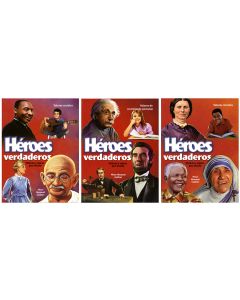 Héroes Verdaderos: Historias y valores para triunfar - 3-volumes (Español)