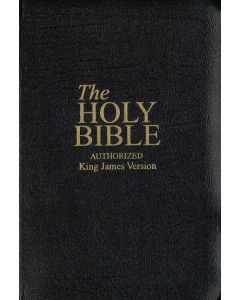 The Holy Bible Authorized KJV (Black) with Mark Finley Bible Study 