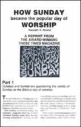 How Sunday Became the Popular Day of Worship, Package of 25