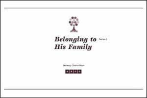 Belonging to His Family - Memory Verse