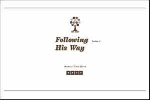 Following His Way - Memory Verse