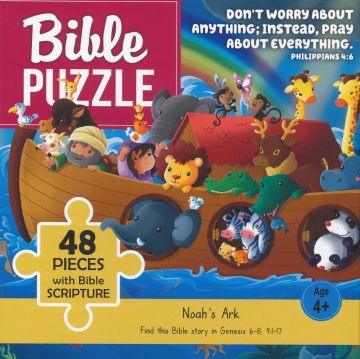 Bible Puzzle: Noah's Ark (48 Pieces)