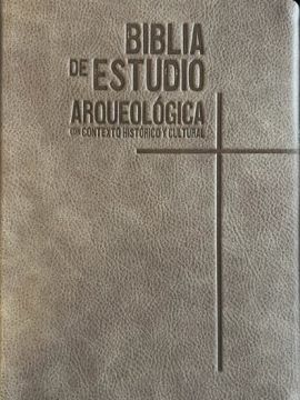 Biblia de Estudio Arqueológica com Contexto Histórico y Cultural (Piel Genuina - Marrón) Reina - Valera 1995 (Español)