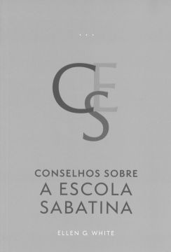 Conselhos Sobre Escola Sabatina (Edição Atualizada - Brochura - com aba - Cinza) (Português)