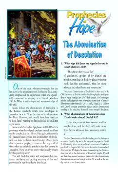 Prophecies of Hope, 19, The Abomination of Desolation, pkg of 50