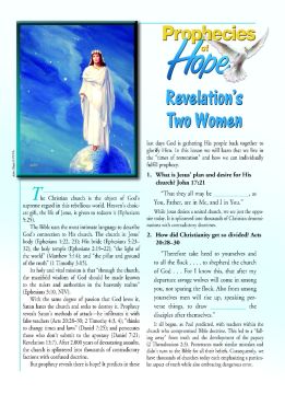 Prophecies of Hope, 22, Revelation's Two Women, pkg of 50
