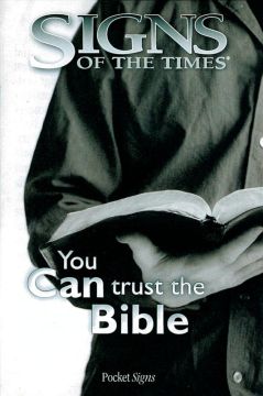 Pocket Signs - You Can Trust the Bible - Package of 100