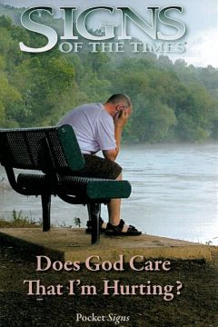 Pocket Signs - Does God Care That I'm Hurting? - Pack of 100