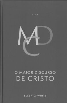 O Maior Discurso de Cristo (Cinza - Edição Atualizada - Encadernado) (Português)