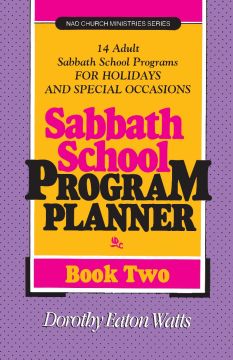 Sabbath School Program Planner, Book 2
