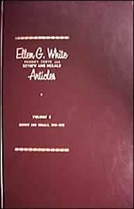 Ellen G. White Present Truth and Review and Herald Articles Ellen G. White Present Truth and Review and Herald Articles