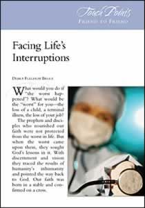 Touch Points -- Facing Life's Interruptions Touch Points -- Facing Life's Interruptions