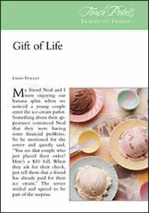 Touch Points -- Gift of Life Touch Points -- Gift of Life