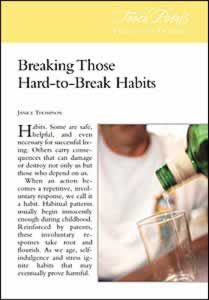 Touch Points -- Breaking Those Hard-to-Break Habits Touch Points -- Breaking Those Hard-to-Break Habits