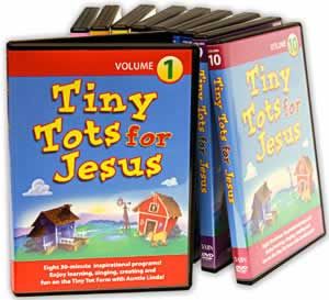 Tiny Tots For Jesus 10V Set Tiny Tots For Jesus 10V Set