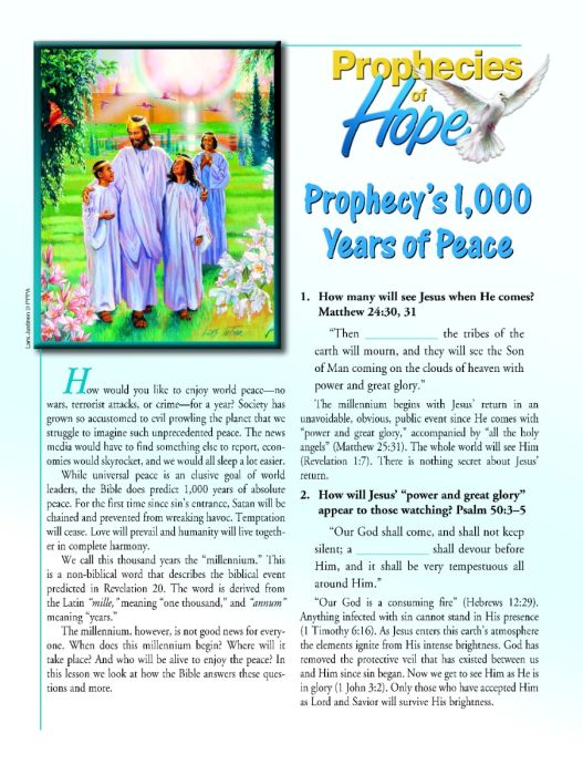 Prophecies of Hope Prophecies of Hope