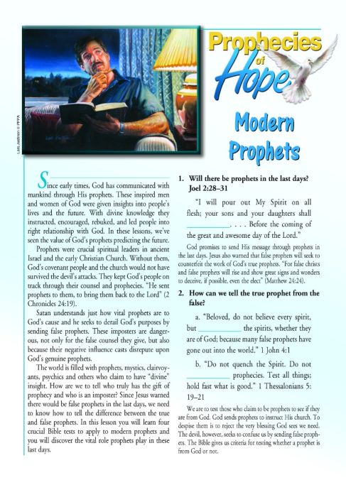 Prophecies of Hope Prophecies of Hope