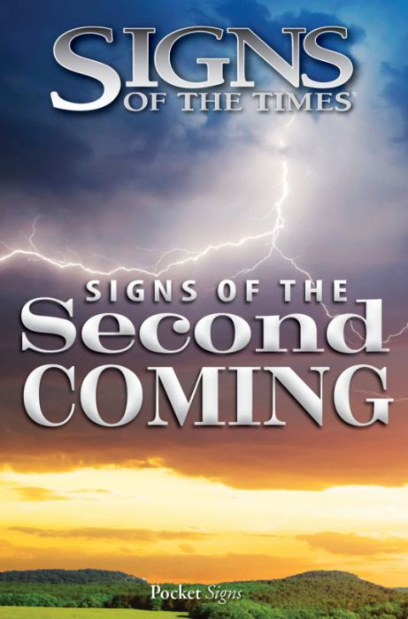 Pocket Signs - Signs of the Second Coming - Packet of 100 Pocket Signs - Signs of the Second Coming - Packet of 100
