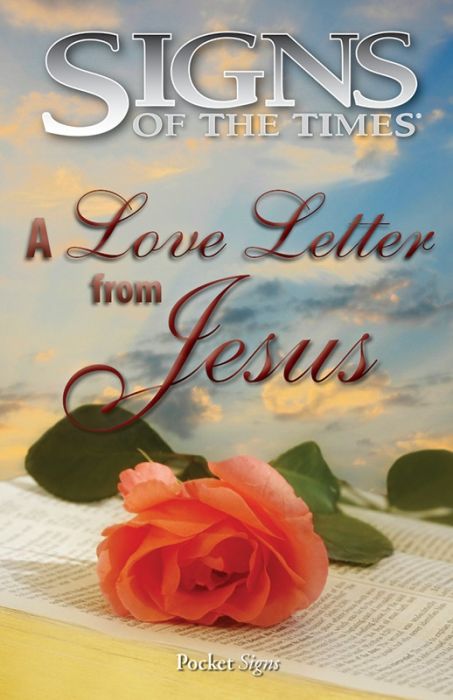Pocket Signs - A Love Letter from Jesus - Packet of 100 Pocket Signs - A Love Letter from Jesus - Packet of 100