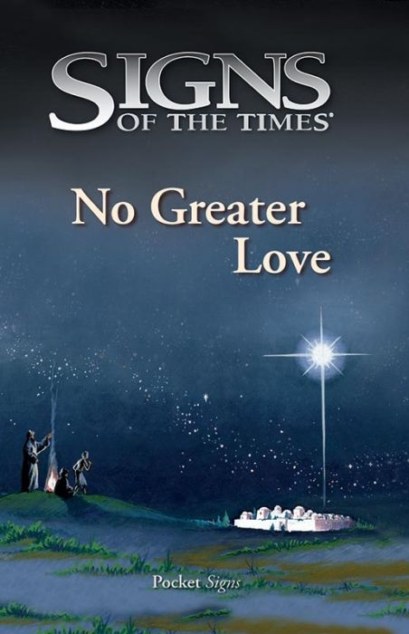 Pocket Signs - No Greater Love - Package of 100 Pocket Signs - No Greater Love - Package of 100