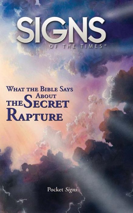 Pocket Signs - The Secret Rapture - Package of 100 Pocket Signs - The Secret Rapture - Package of 100