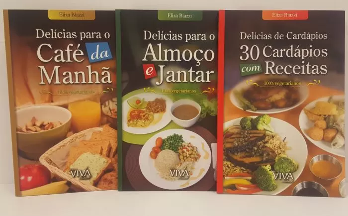Deliciosas Receitas Vegetarianas 3 Vol (Português) Deliciosas Receitas Vegetarianas 3 Vol (Português)