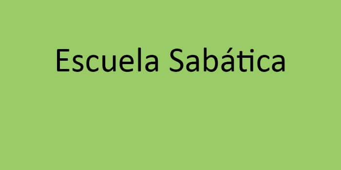 Escuela Sabática
