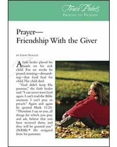 Touch Points -- Prayer Friendship With the Giver