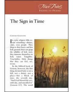 Touch Points -- The Sign in Time