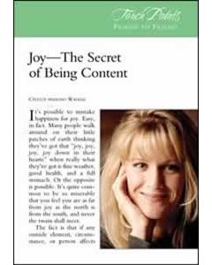 Touch Points -- Joy The Secret of Being Content