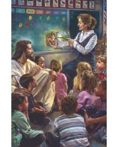 Jesus in the classroom Church Bulletin 509 (pkg of 100)