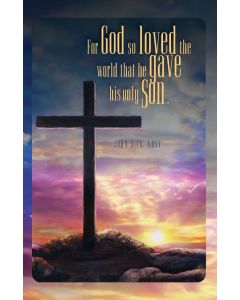 For God So Loved the World Church Bulletin 805 (pkg of 100)
