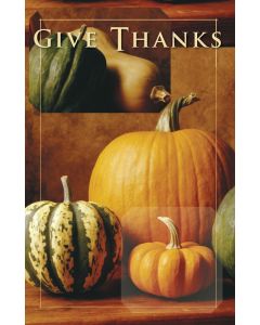 Give Thanks Church Bulletin 807 (pkg of 100)