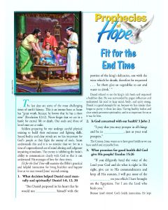 Prophecies of Hope, 17, Fit for the End Time, pkg of 50