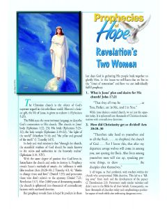 Prophecies of Hope, 22, Revelation's Two Women, pkg of 50