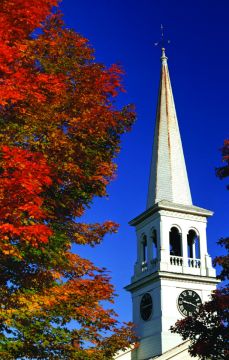 White Church Steeple Church Bulletin 9989 (pkg of 100)