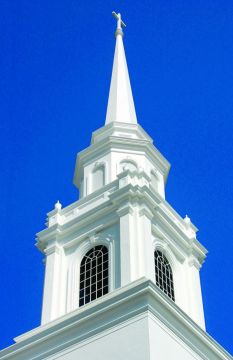 Steeple Church Bulletin 1716 (Pkg Of 100)