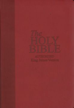 The Holy Bible Authorized KJV (Red) Thumb Index with Mark Finley Bible Study 