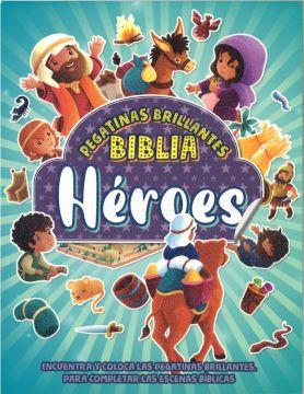Pegatinas Brillante Biblia Héroes (Español)