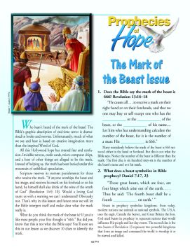 Prophecies of Hope, 02, The Mark of the Beast Issue, pkg of 50