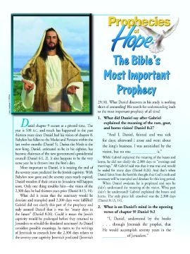Prophecies of Hope, 06, The Bible's Most Important Prophecy, pkg of 50