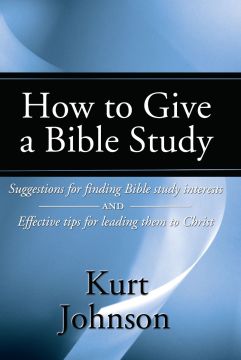 How To Give A Bible Study