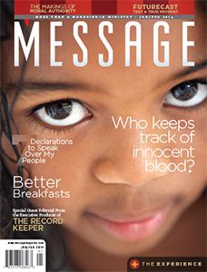 Message Magazine Annual Subscription