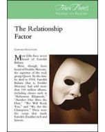 Touch Points -- The Relationship Factor
