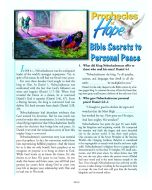 Prophecies of Hope, 03, Bible Secrets to Personal Peace, pkg of 50