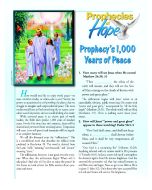 Prophecies of Hope, 15, Prophecy's 1,000 Years of Peace, pkg of 50